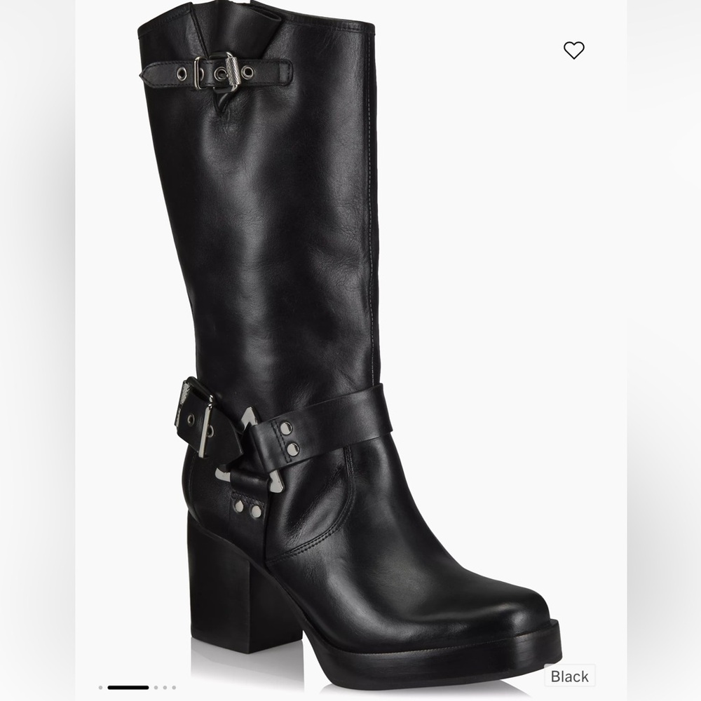 Saks Schutz NIB Kiara Leather Boots - Picture 2 of 11
